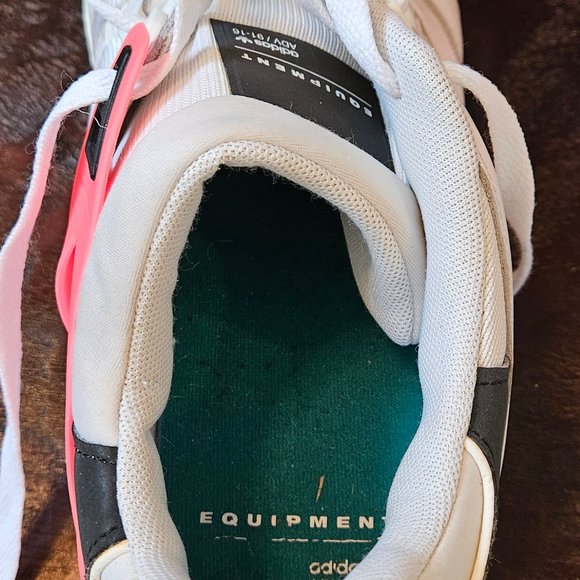 Adidas Men's Ultraboost Equipment ADV/91-16 Athletic Shoes, White/Black, Sz 13 - Picture 16 of 16